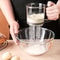 SemiAutomatic Flour Sifter With Hand Press NonStick Baking Tool For Kitchen 2