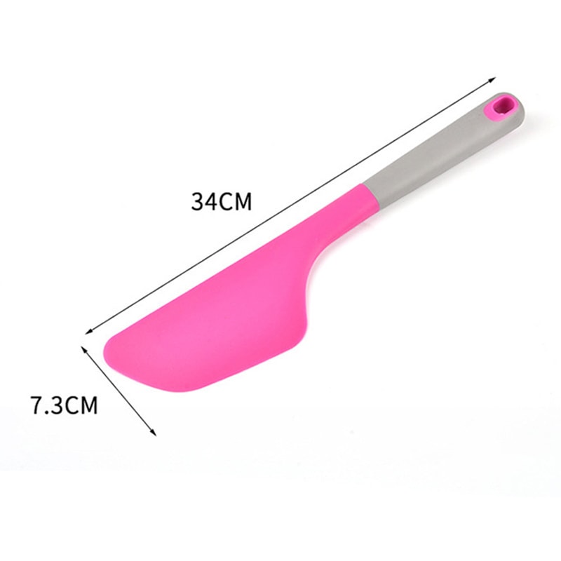 NonStick Pastry Scraper And Turner Heat Resistant Cake Omelette Spatula Baking Tool For Flour Mixi 5