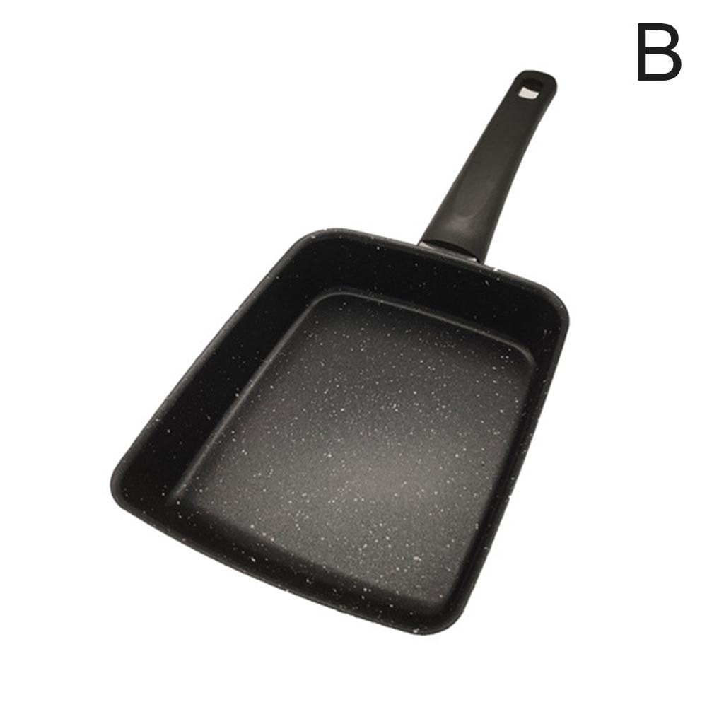 Mini Non-Stick Square Frying Pan for Eggs, Breakfast, and Griddle Cooking