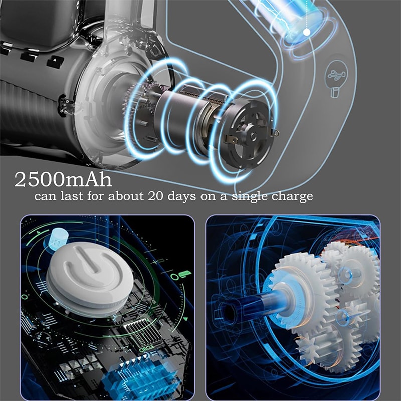 Electric Cheese Grater Salad Maker Rotary Slicer With Blade Options For Quick Easy Shredding 2