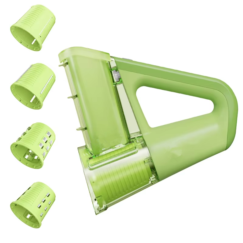 Electric Cheese Grater Salad Maker Rotary Slicer With Blade Options For Quick Easy Shredding 6