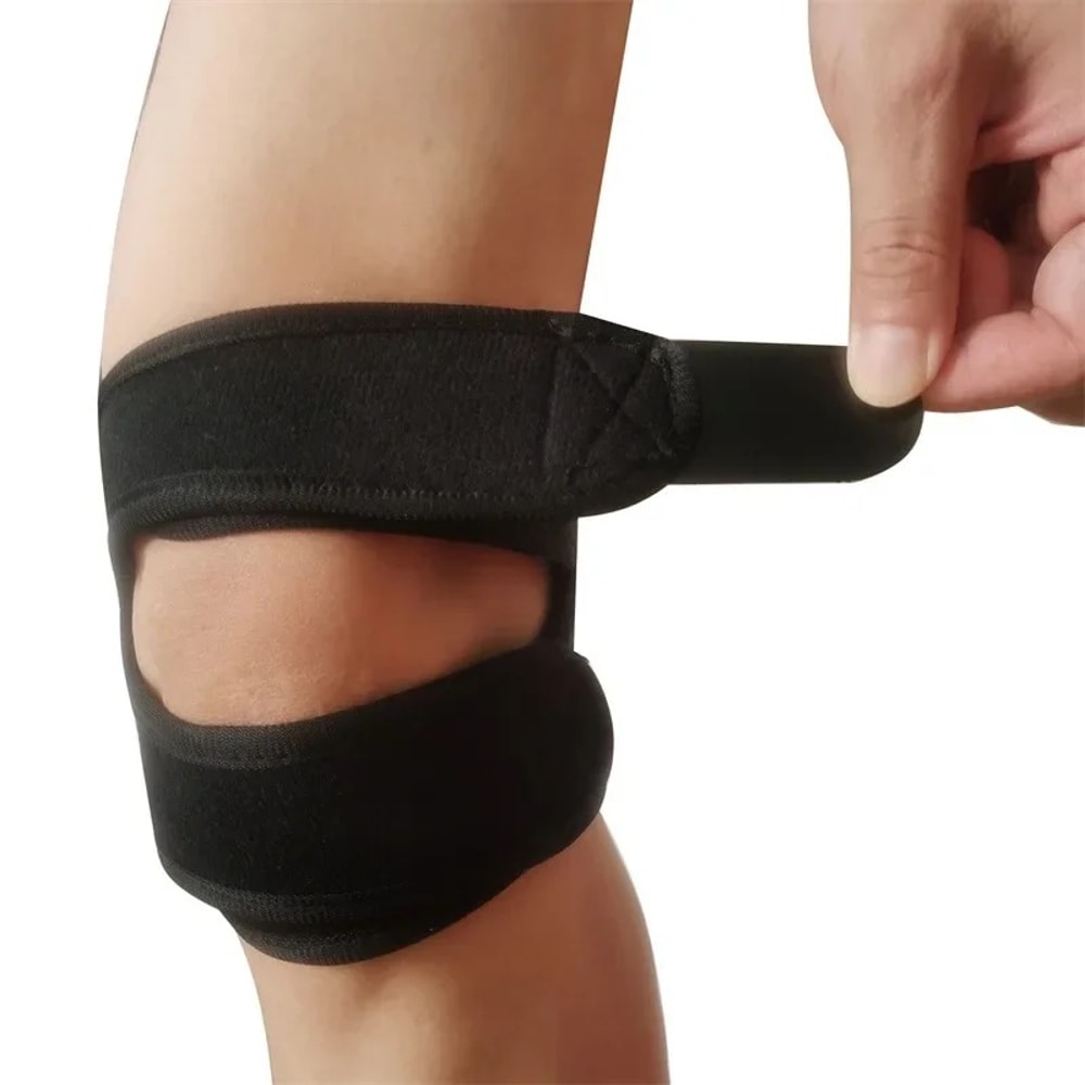 Pressurized Knee Wrap Support Sleeve Elastic Knee Brace For Sports Recovery 6