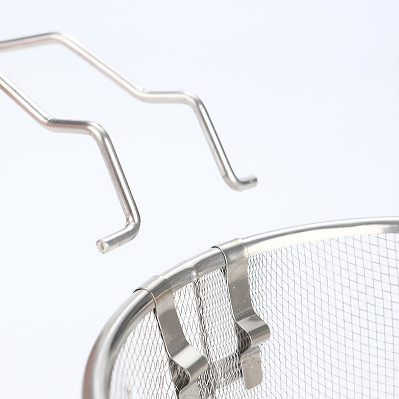 Stainless Steel French Fry Strainer Basket Deep Fryer Mesh Colander With Handle For Home Kitchen 4