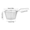 Stainless Steel French Fry Strainer Basket Deep Fryer Mesh Colander With Handle For Home Kitchen 7