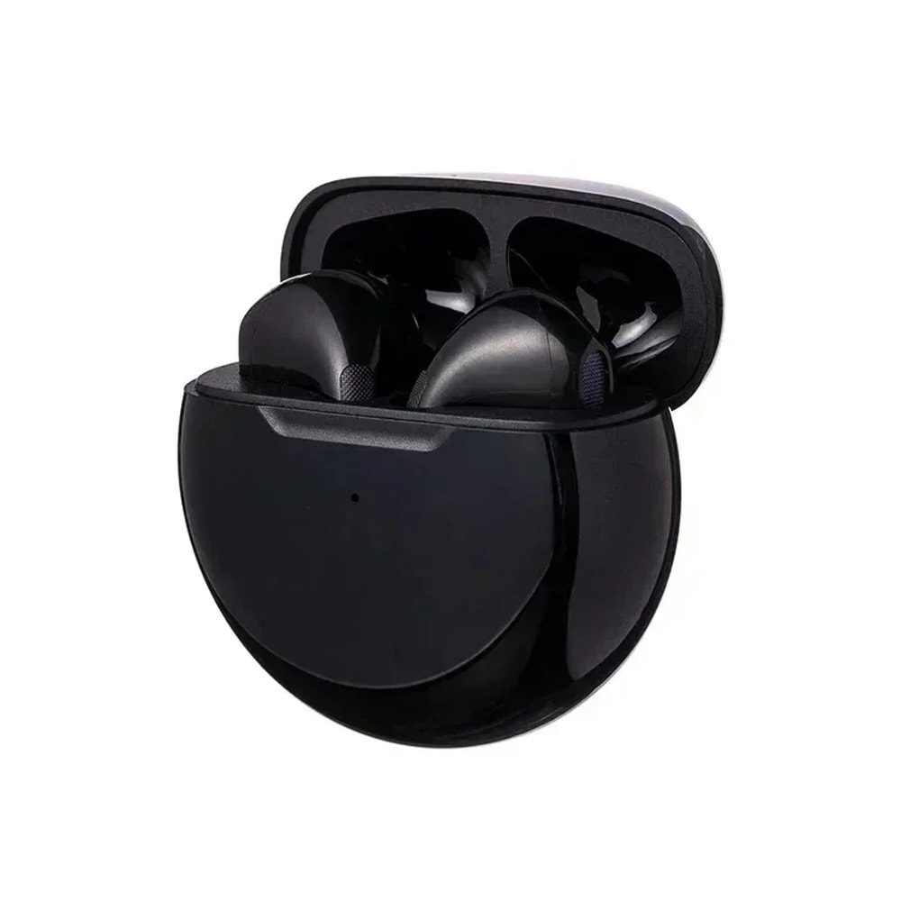 Wireless Bluetooth Earphones NoiseCancelling Earbuds With Mic Bluetooth Headset For Clear Calls Mu 6