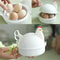 Lovely Chicken Shaped Egg Boiler Steamer Microwave Egg Cooker & Kitchen Accessory