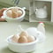 Lovely Chicken Shaped Egg Boiler Steamer Microwave Egg Cooker & Kitchen Accessory