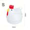 Lovely Chicken Shaped Egg Boiler Steamer Microwave Egg Cooker & Kitchen Accessory