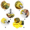 Pineapple Slicer Peeler Cutter Knife Stainless Steel Fruit Tool for Effortless Kitchen Prep