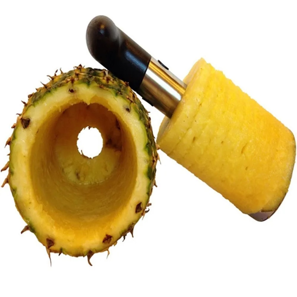 Pineapple Slicer Peeler Cutter Knife Stainless Steel Fruit Tool for Effortless Kitchen Prep