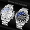 Mens Fashion Quartz Watch Set with Digital Scale Dial Perfect for Daily Wear