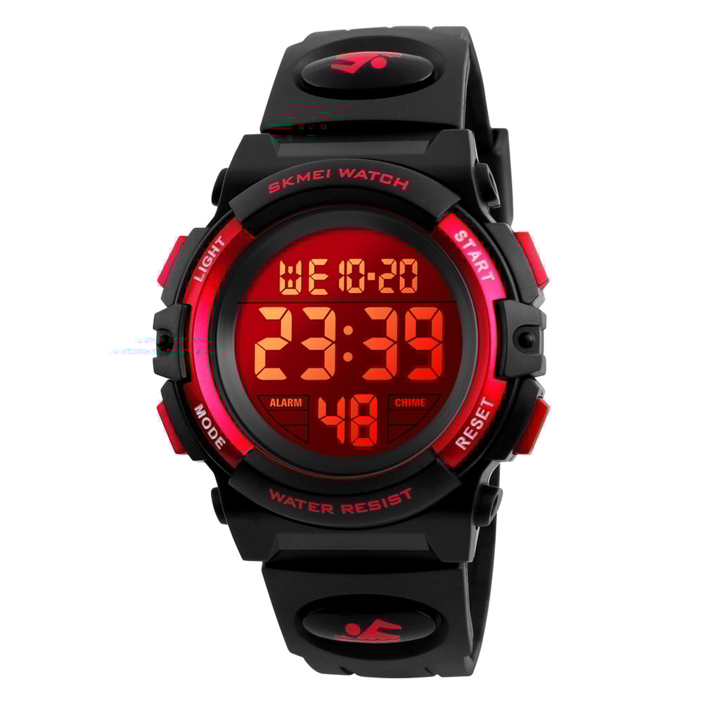 Childrens Waterproof LED Sports Watch Digital Chronograph For Boys Girls 6