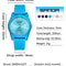 Transparent Childrens Quartz Watch Waterproof Night Light Feature and Durable for Leisure Stude