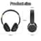 Wireless Bluetooth Headset Foldable NoiseCanceling Sports Earphones With HD Mic Gaming Bass 5