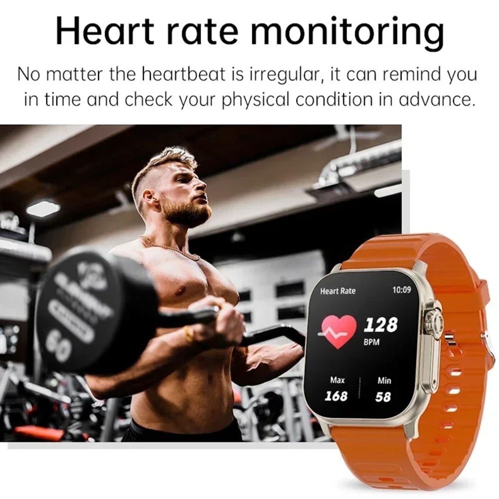 Newest Smartwatch With Bluetooth Voice Call Heart Rate Monitor Sports Bracelet 3