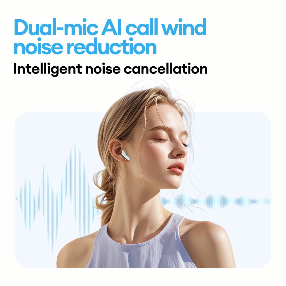 Wireless Bluetooth Headphones With ANC Noise Reduction HiFi Sound For Gaming 4