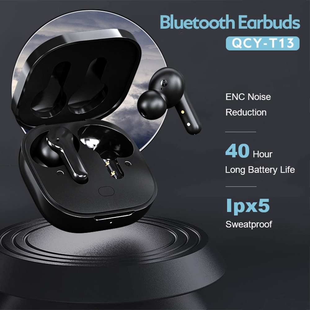 Wireless TWS Earbuds With Touch Control ENC HD Call Microphones 3