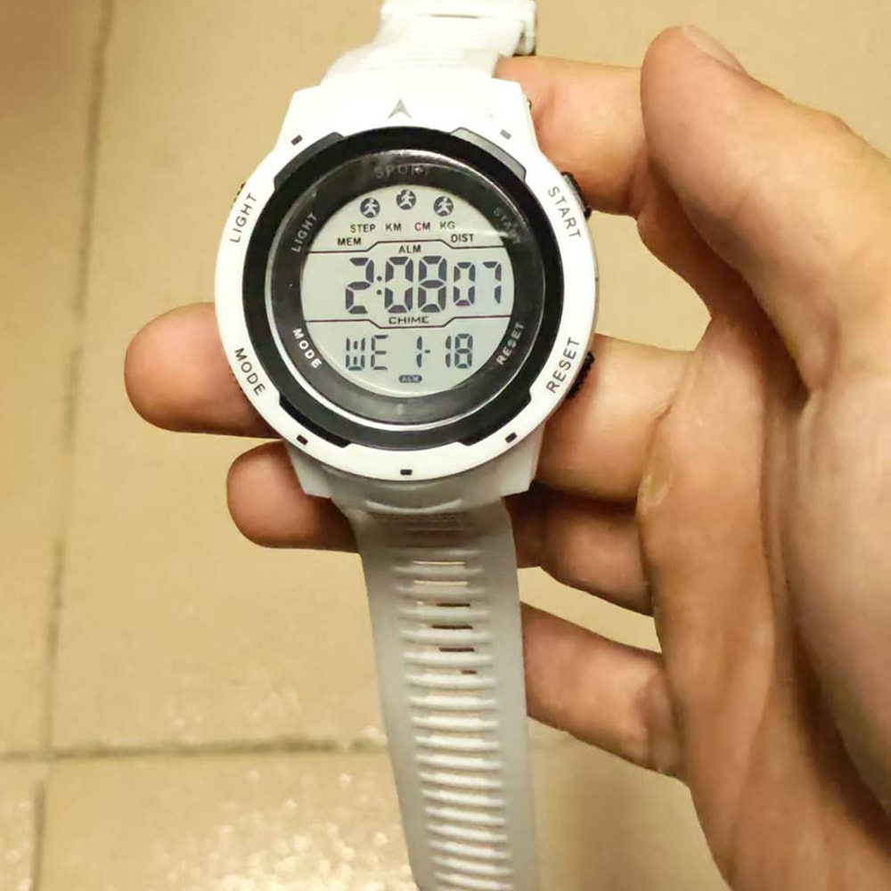 Sports Digital Watch for Men & Kids Luminous Multifunction Chronograph Sweatproof Wristwatch