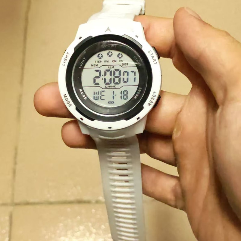 Sports Digital Watch for Men & Kids Luminous Multifunction Chronograph Sweatproof Wristwatch