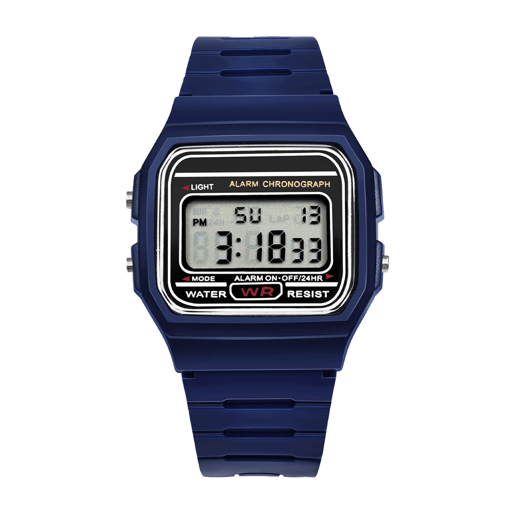 LED Digital Sports Watch For Men And Women Multifunctional Outdoor Leisure Watch With Date Time And 8