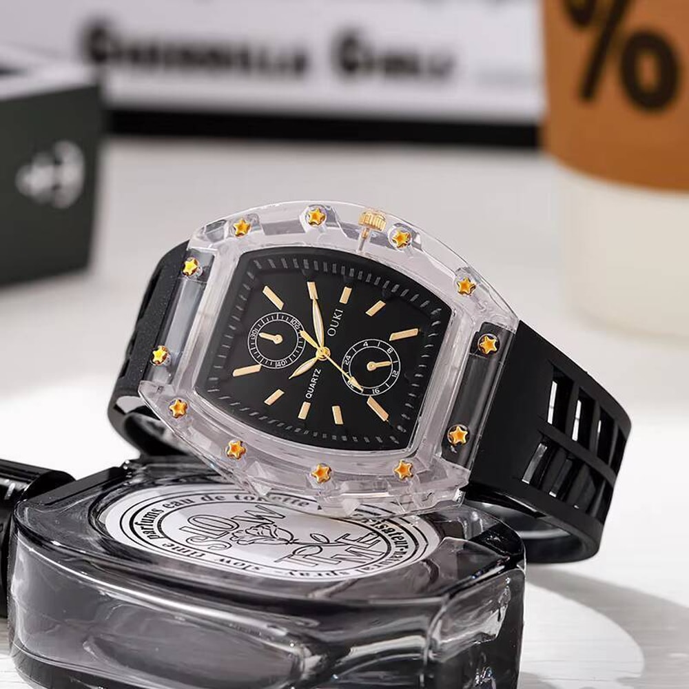 Fashion Womens Quartz Watch With Casual Silicone Strap Perfect Gift For Girls 2