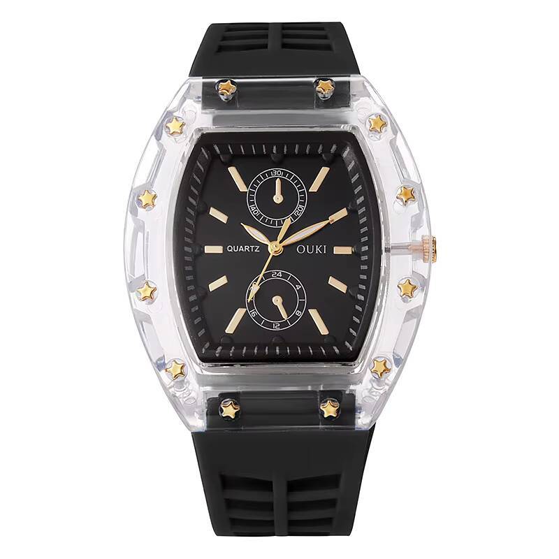 Fashion Womens Quartz Watch With Casual Silicone Strap Perfect Gift For Girls 4