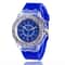 LED Luminous Silicone Watch For Kids Adults Fashion Rhinestone Clock With Flashing Lights 6