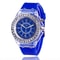 LED Luminous Silicone Watch For Kids Adults Fashion Rhinestone Clock With Flashing Lights 6
