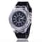 LED Luminous Silicone Watch For Kids Adults Fashion Rhinestone Clock With Flashing Lights 7