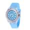 LED Luminous Silicone Watch For Kids Adults Fashion Rhinestone Clock With Flashing Lights 10
