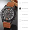 Stylish Mens Leather Strap Watch Fashion Wristwatch With Timeless Design 4