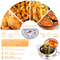 Deep Frying Pot with Thermometer & Lid Premium Stainless Steel Tempura Fryer Pan for Kitchen Cooking