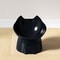 Elevated Cat Bowl AntiTip Plastic Raised Pet Feeding Dish With Tilted Edge For Neck Protection 4