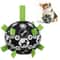 Interactive Pet Training Ball With Bell Sound Outdoor Dog Play Football Toy 0