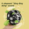 Interactive Pet Training Ball With Bell Sound Outdoor Dog Play Football Toy 2