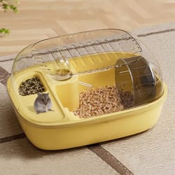 luxury transparent hamster villa stylish mini mouse cage for small pets