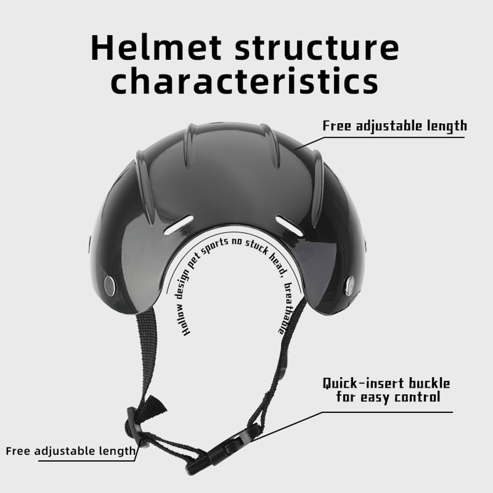 Pet Safety Motorcycle Helmet For Cats Dogs Durable Headgear For Pet Travel Protection 3