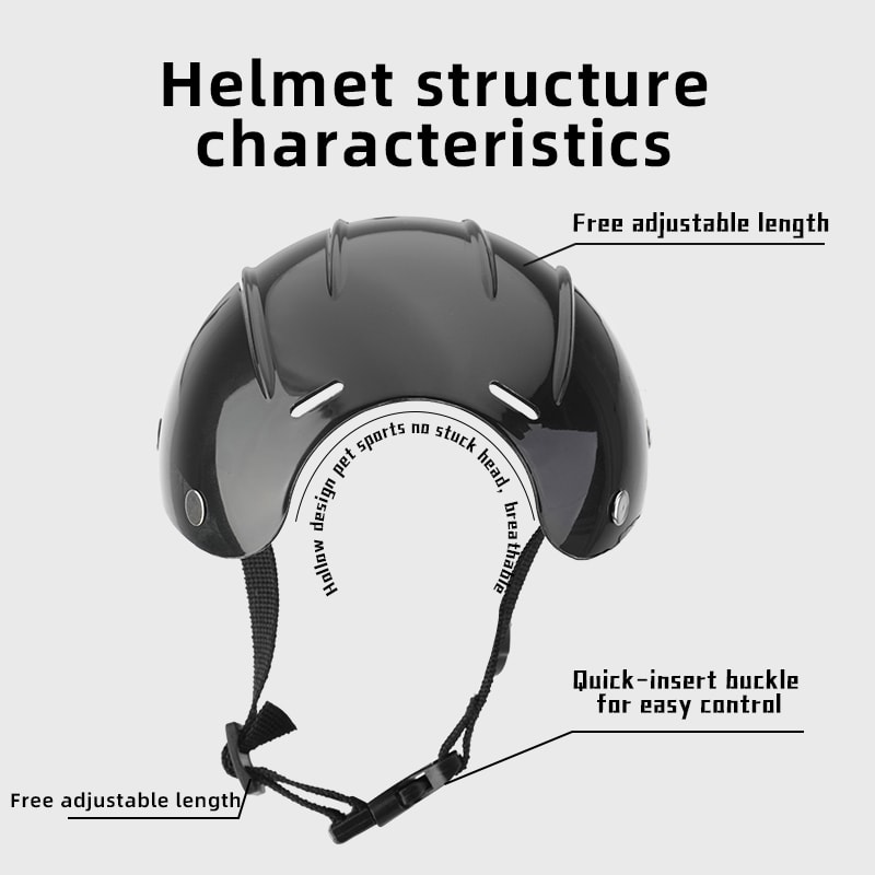 Pet Safety Motorcycle Helmet For Cats Dogs Durable Headgear For Pet Travel Protection 3