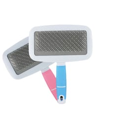 cute and colorful pet combs for dogs and cats grooming massage brushes with bead needle, open knot combs