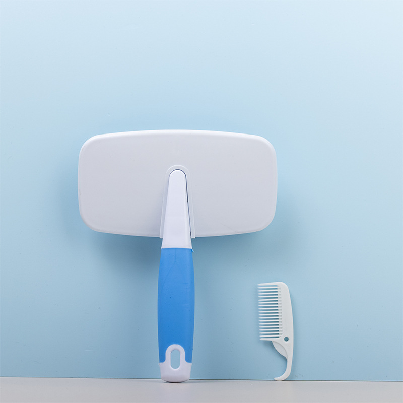 Cute And Colorful Pet Combs For Dogs And Cats Grooming Massage Brushes With Bead Needle Open Knot C 1