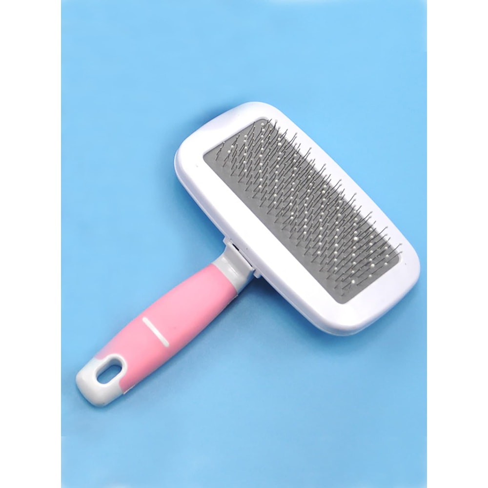 Cute And Colorful Pet Combs For Dogs And Cats Grooming Massage Brushes With Bead Needle Open Knot C 3