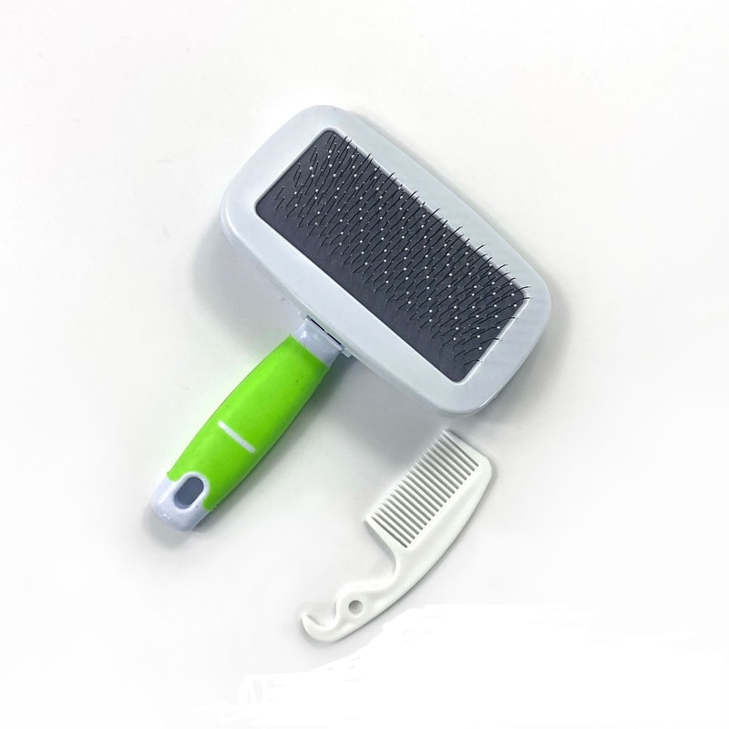 Cute And Colorful Pet Combs For Dogs And Cats Grooming Massage Brushes With Bead Needle Open Knot C 5