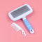 Cute And Colorful Pet Combs For Dogs And Cats Grooming Massage Brushes With Bead Needle Open Knot C 7