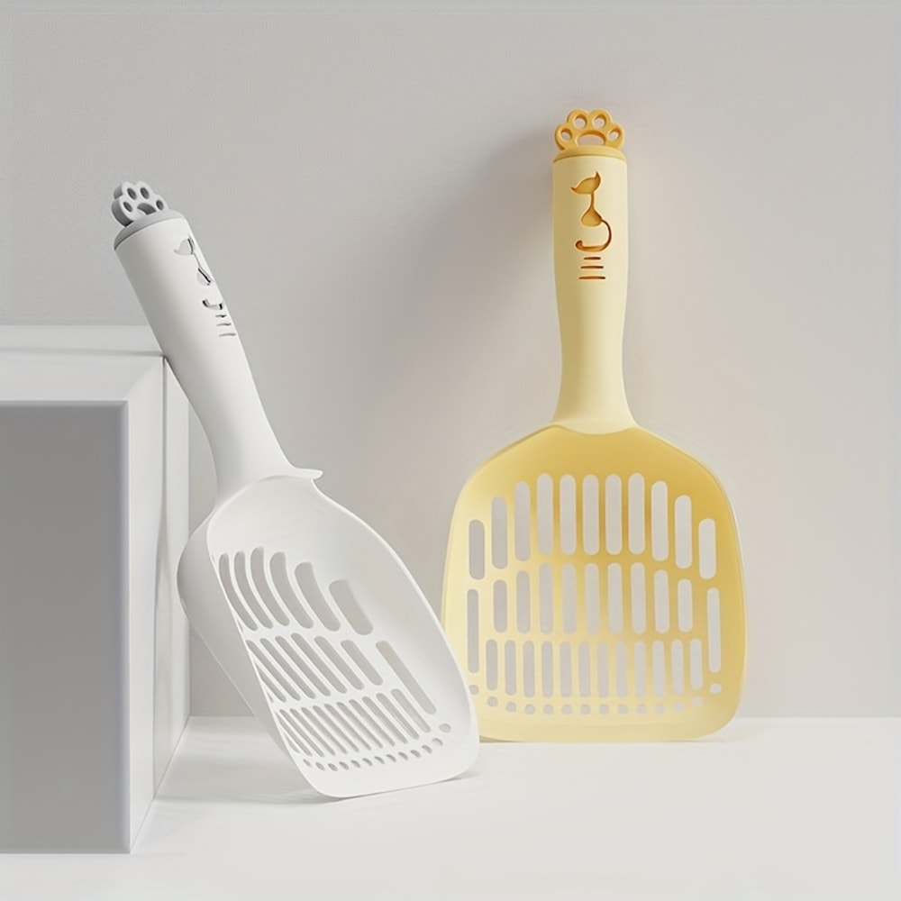 Premium Cat Litter Shovel Large FineHole Tofu Sand Cleaner For Effortless Pet Care 0