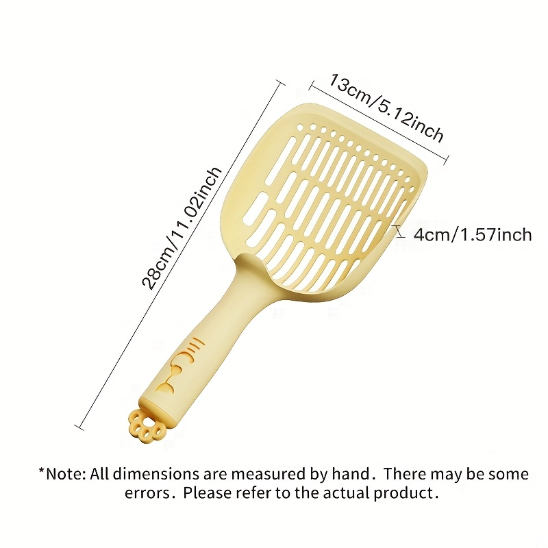 Premium Cat Litter Shovel Large FineHole Tofu Sand Cleaner For Effortless Pet Care 4