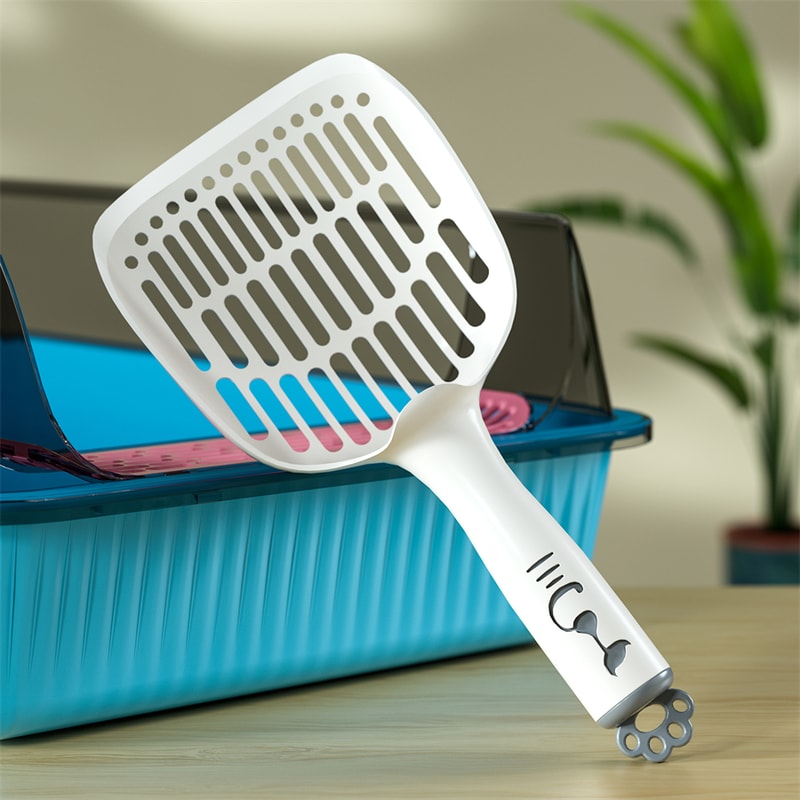 Premium Cat Litter Shovel Large FineHole Tofu Sand Cleaner For Effortless Pet Care 6