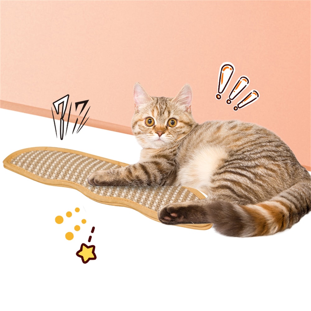 Pillow For Cats Teeth Grinding SelfHi And Claw Grinding Toy With Jute Scratching Post 1