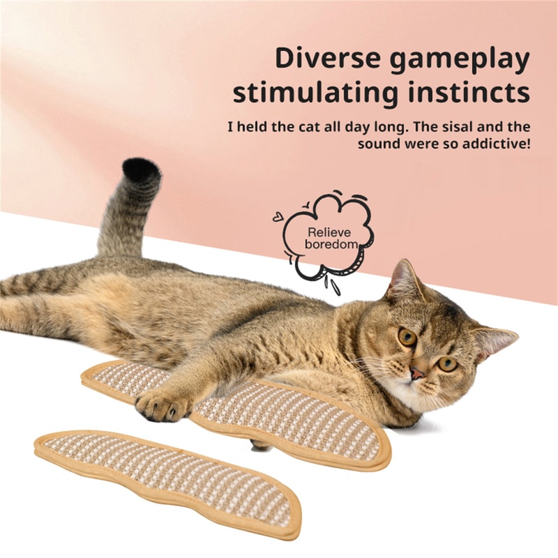 Pillow For Cats Teeth Grinding SelfHi And Claw Grinding Toy With Jute Scratching Post 2