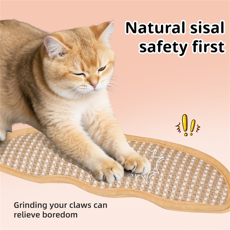 Pillow For Cats Teeth Grinding SelfHi And Claw Grinding Toy With Jute Scratching Post 3