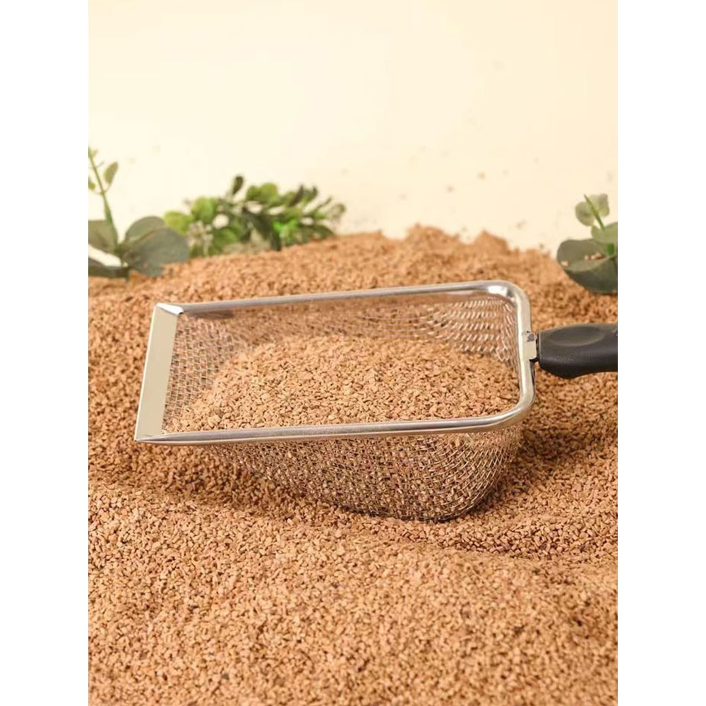 HeavyDuty Stainless Steel Cat Litter Sifter Easy Clean Perfect For Cats Birds 5